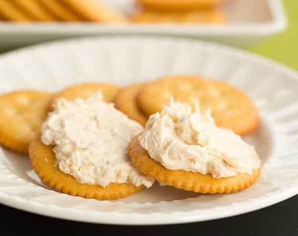 A vintage recipe for Chicken Spread/Dip using Underwood chicken. | browneyedbaker.com