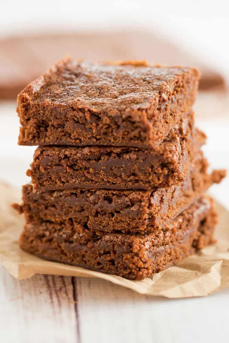 Hershey's Best Brownies - A quick and easy one-bowl brownie recipe that produces dense and fudge-like brownies.