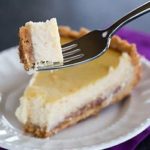 Hidden Berry Cream Cheese Torte - A luscious cream cheese filling sits atop a shortbread crust and a layer of strawberry jam. | browneyedbaker.com