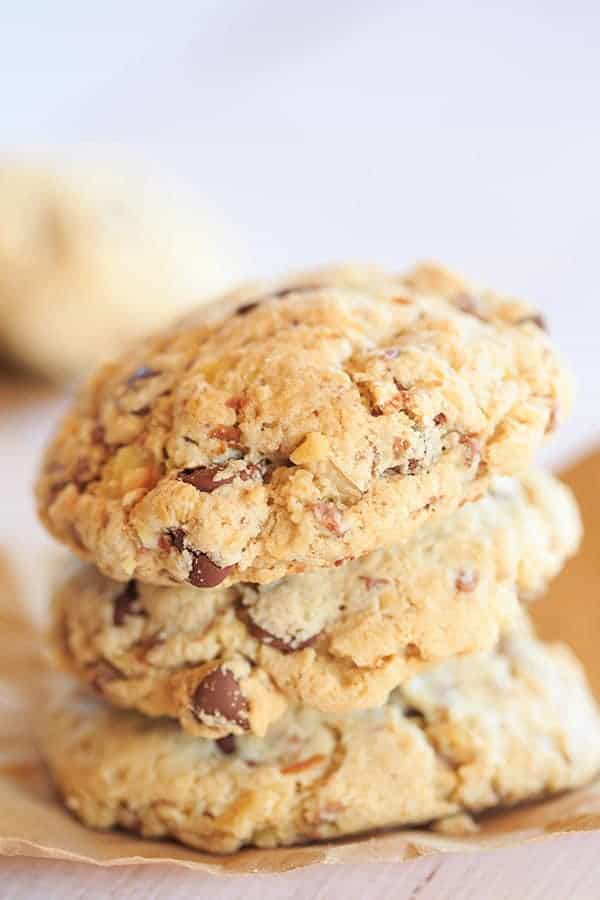 The famous $250 Neiman Marcus Cookie Recipe - made with ground oats, chocolate chips, grated chocolate and walnuts. | https://apex-male.info/the-famed-neiman-marcus-cookie/