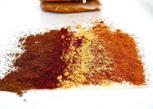 Spices for lebkuchen.