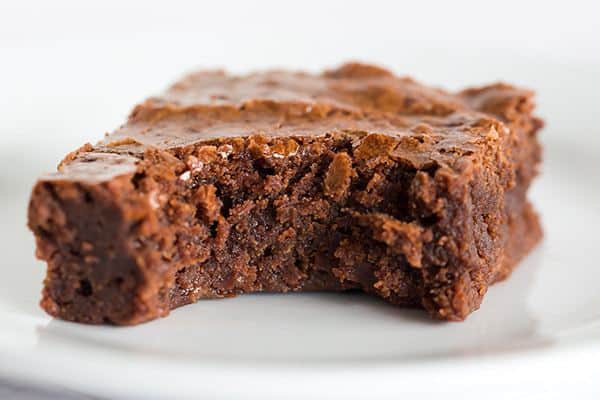 The Baked Brownie! Totally famous and for good reason - they are rich, dense, fudge-like brownies; you'll never need another brownie recipe!