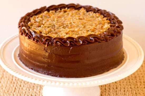 Top 10 List: Favorite Cake Recipes >> German Chocolate Cake | browneyedbaker.com