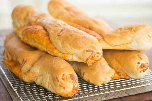 Top 10 Best Appetizer Recipes >> Pepperoni Rolls | browneyedbaker.com