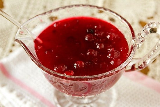 Homemade Cranberry Sauce