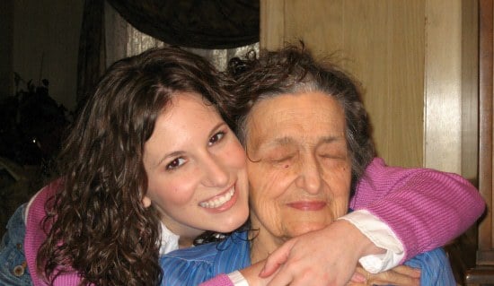 Me and my grandma - Christmas 2005