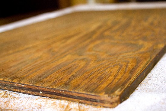 After the final phase of sanding