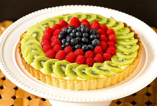 Fresh Fruit Tart with Pastry Cream