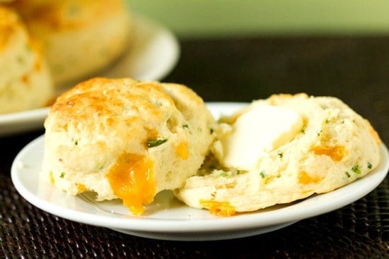 Cheddar, Jalapeno & Chive Biscuit