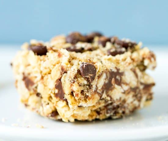No-Bake Oatmeal-Peanut Butter Chocolate Chip Bars