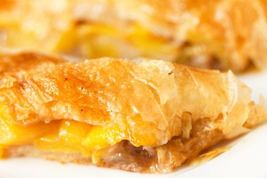 Peach Strudel