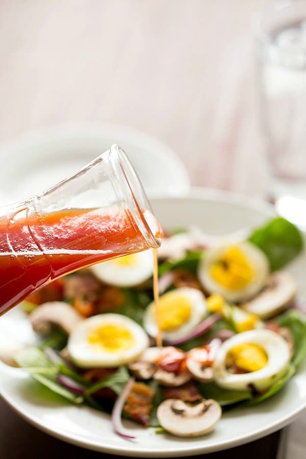 Warm Spinach-Bacon Salad