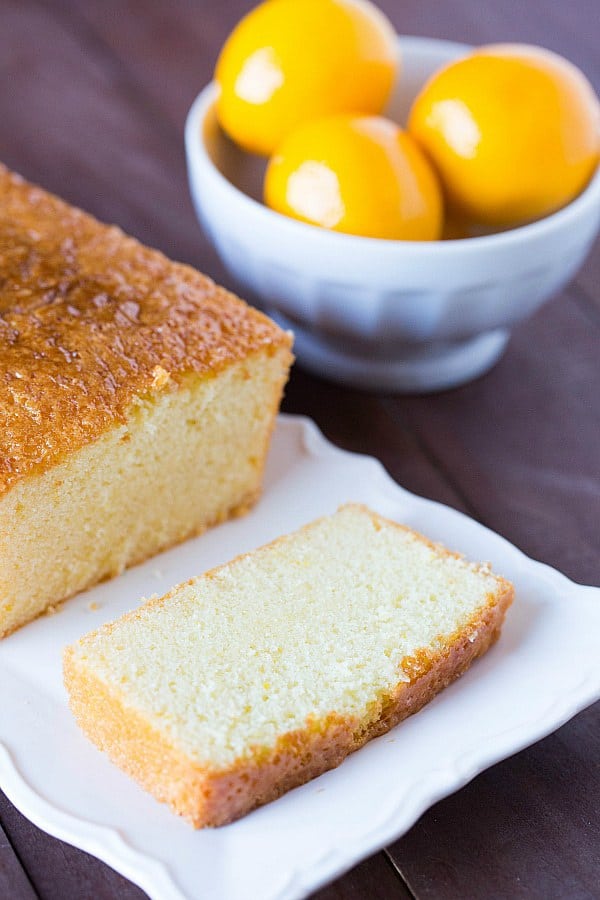 Meyer Lemon Loaf Cake