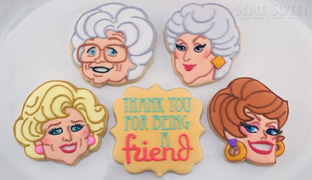 Golden Girls Sugar Cookies