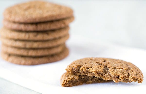 Soft and Chewy Molasses Cookies