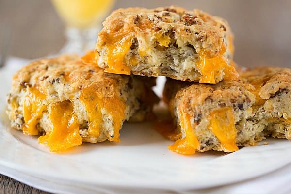 Sausage-Cheddar Biscuits