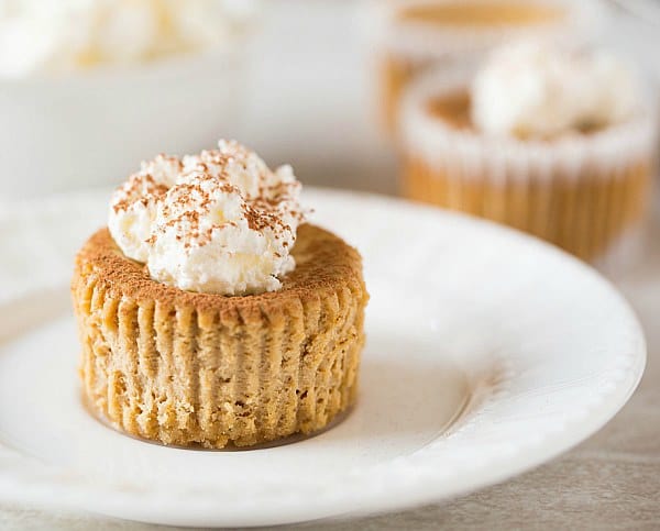 Mini Tiramisu Cheesecakes