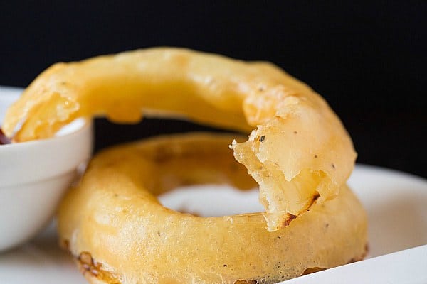 Beer-Battered Onion Rings