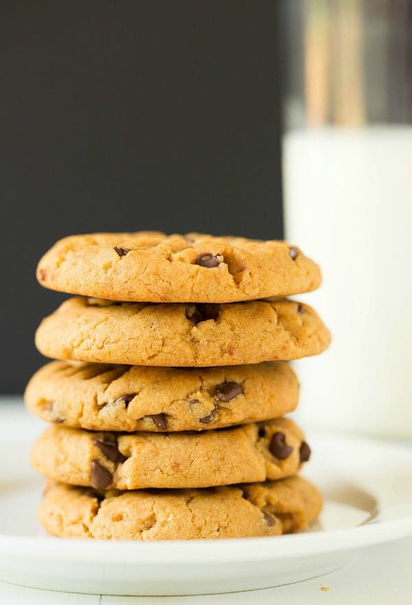 Pretzel-Peanut Butter Chocolate Chip Cookies