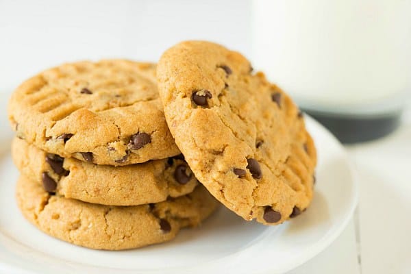 Pretzel-Peanut Butter Chocolate Chip Cookies