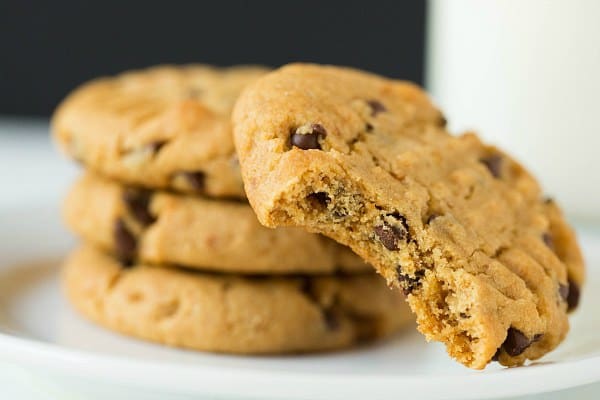 Pretzel-Peanut Butter Chocolate Chip Cookies
