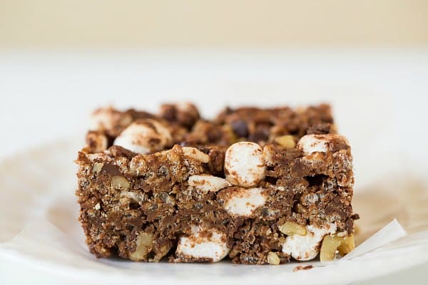 Rocky Road Rice Krispies Treats