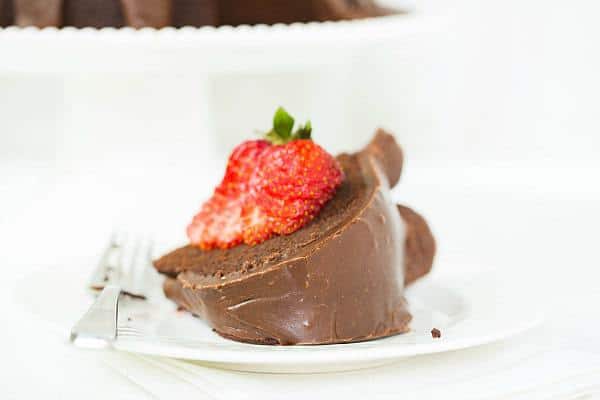 Chocolate Bundt Cake with Chocolate Fudge Icing