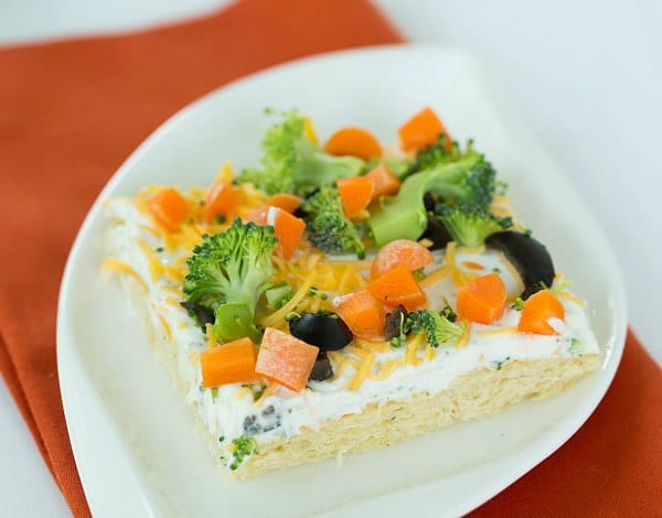 Veggie Pizza Appetizer