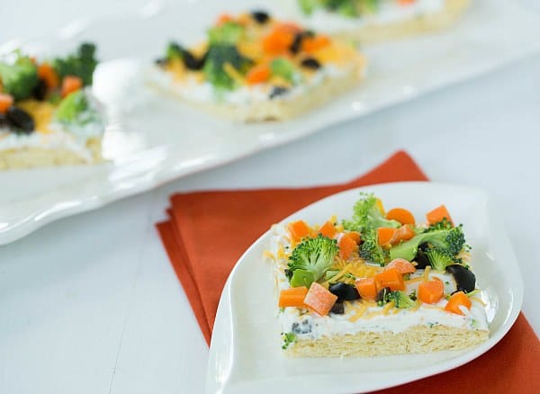 Veggie Pizza Appetizer