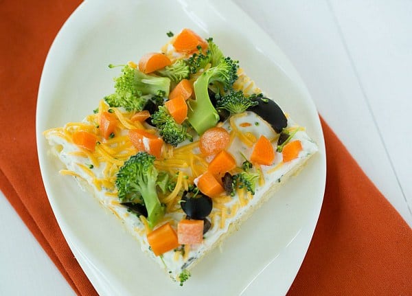 Veggie Pizza Appetizer