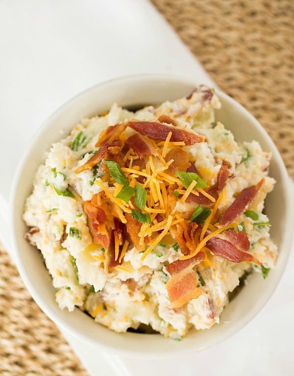 Loaded Baked Potato Salad by Brown Eyed Baker :: www.browneyedbaker.com