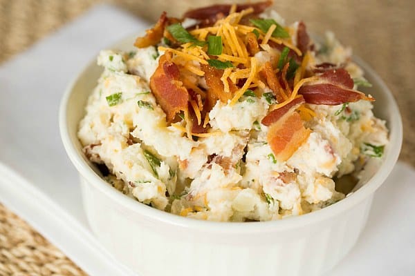 Loaded Baked Potato Salad by Brown Eyed Baker :: www.browneyedbaker.com