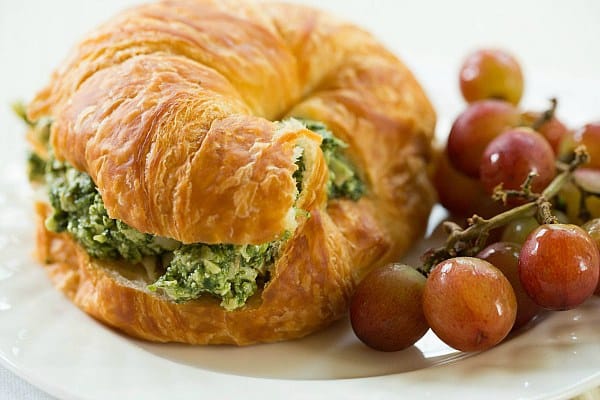 Pesto Chicken Salad by Brown Eyed Baker :: www.browneyedbaker.com