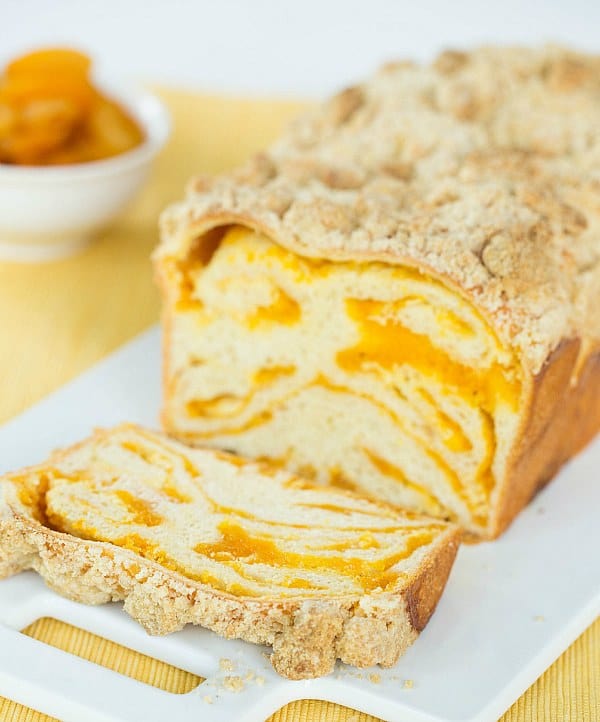 Apricot Cream Cheese Babka