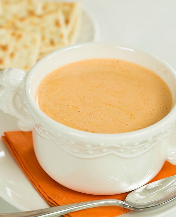 Crab Bisque Recipe by @browneyedbaker :: www.browneyedbaker.com