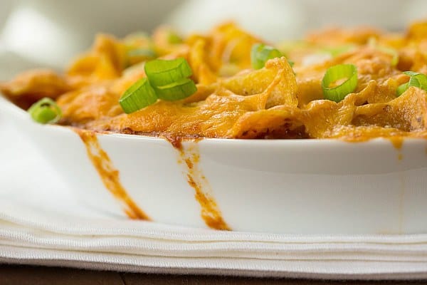 Frito Pie Recipe by @browneyedbaker :: www.browneyedbaker.com