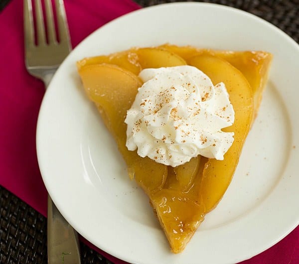 Caramelized Pear Tart by @browneyedbaker :: www.browneyedbaker.com