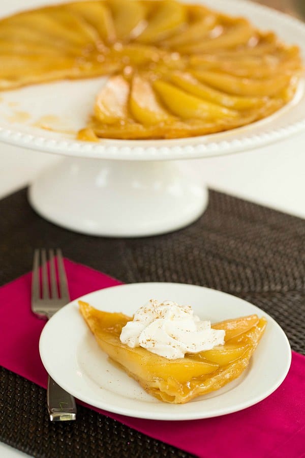Caramelized Pear Tart by @browneyedbaker :: www.browneyedbaker.com