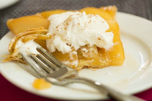 Caramelized Pear Tart by @browneyedbaker :: www.browneyedbaker.com