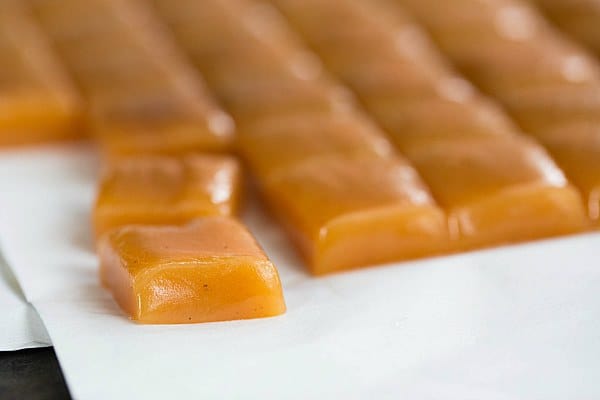 Apple Cider Caramels by @browneyedbaker :: www.browneyedbaker.com
