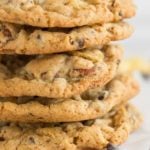 A stack of the famous compost cookies from Momofuku Milk Bar.