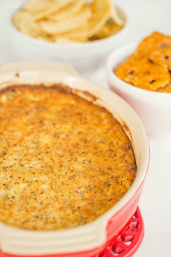 Sweet Onion and Parmesan Dip by @browneyedbaker :: www.browneyedbaker.com