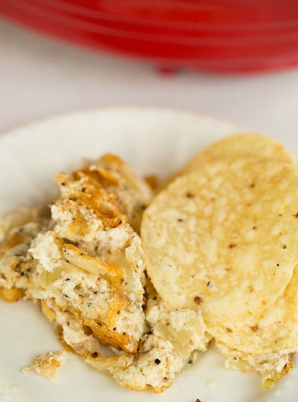 Sweet Onion and Parmesan Dip by @browneyedbaker :: www.browneyedbaker.com
