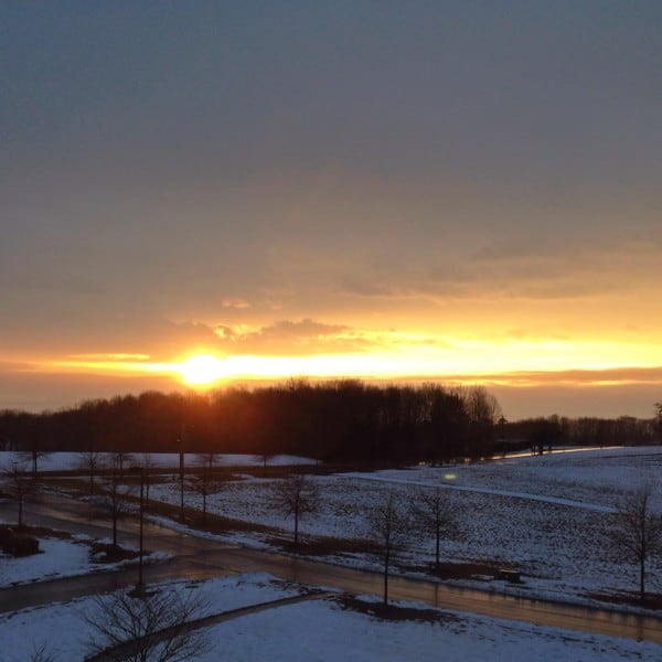 Sunrise over North Carolina