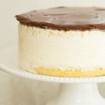 Double Vanilla Ice Cream Cake | browneyedbaker.com #recipe