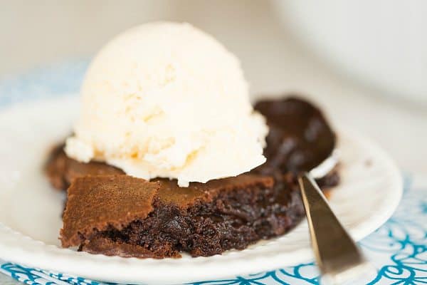 Brownie Pudding | browneyedbaker.com #recipe
