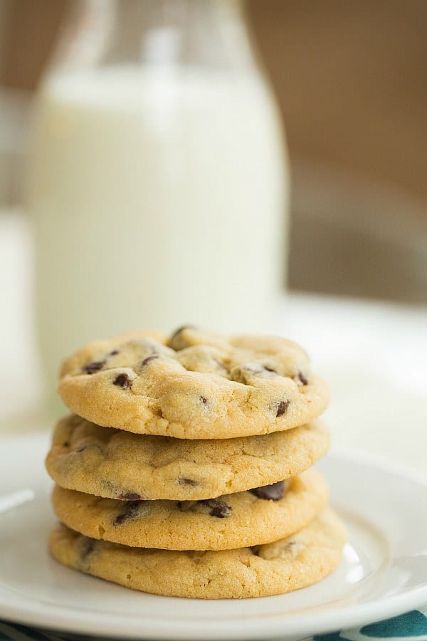 Copycat Soft Batch Chocolate Chip Cookies | browneyedbaker.com #recipe