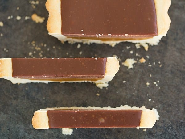 Twix Candy Bar Tart | browneyedbaker.com #recipe