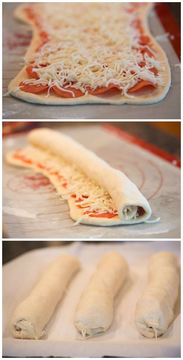 Pepperoni Rolls | Pepperoni Bread | browneyedbaker.com #recipe