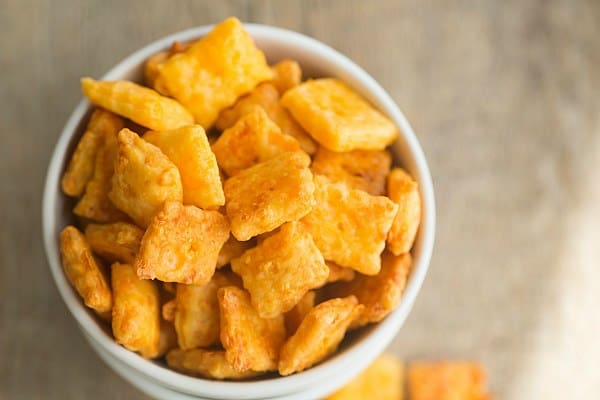 Homemade Cheez-Its | browneyedbaker.com #recipe #diy